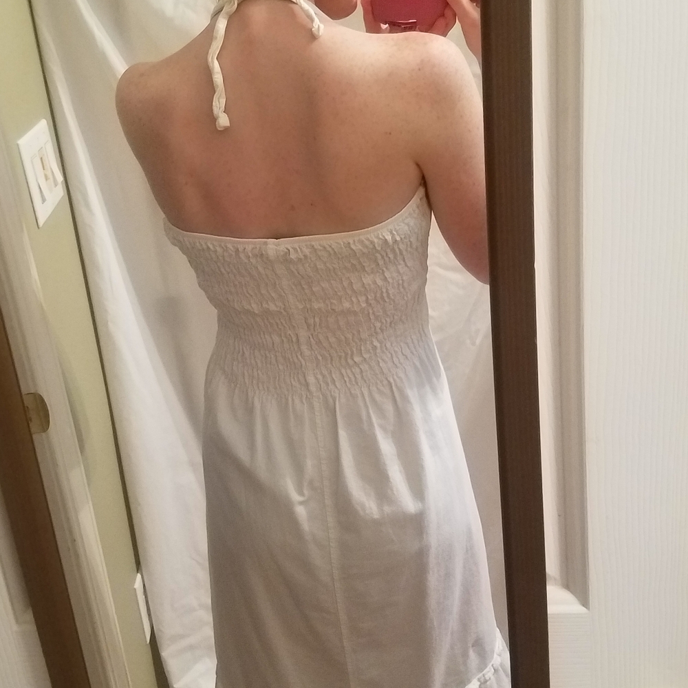 White halter dress - Picture 4 of 6